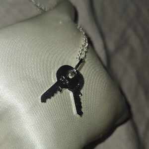 Dior Key Pendant Necklace